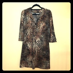 Chico’s Size 0 Leopard Dress